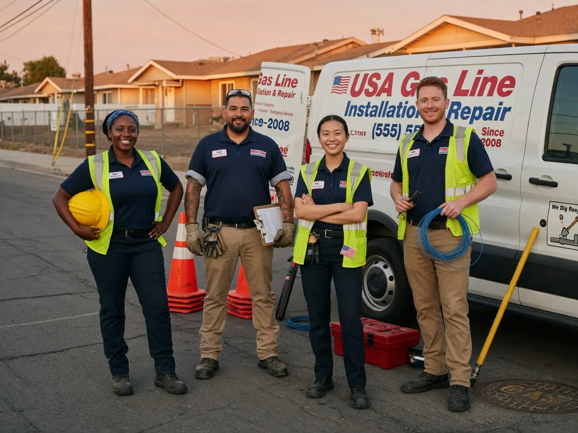 Gas Line Installation company in York, AL